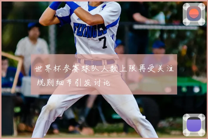 世界杯参赛球队人数上限再受关注 规则细节引发讨论